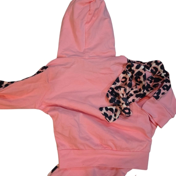 Pink Leopard Kids Matching Set - Picture 5 of 6